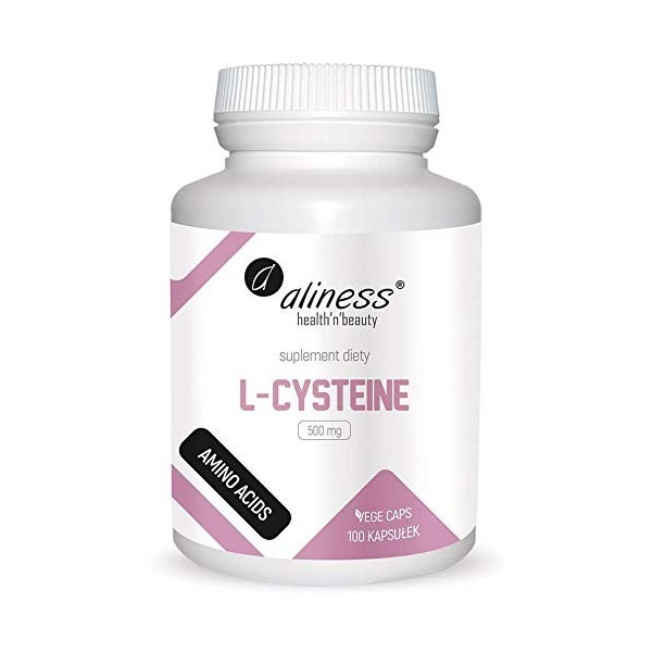 L-Cysteine ​​L-Cysteine ​​500mg 100 capsules vege caps Aliness