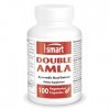 Double Amla - Contribue à une Bonne Santé Digestive - Renforce le Système Immunitaire - Normalisé à 45% de tanins, 10% de bêt