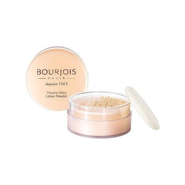 Bourjois - Poudre Libre - Fixe Le Maquillage, Pêche - 32 g