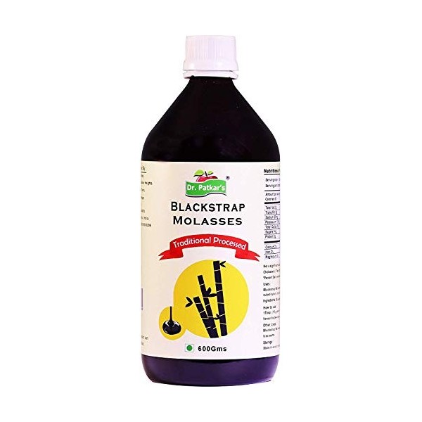 Dr. Patkars Blackstrap Molasses 600 Gram 