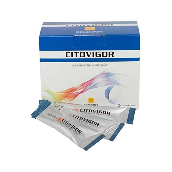 CITOZEATEC CITOVIGOR 24 POCHETTES FAVORISCE LE METABOLISME ENERGÉTIQUE