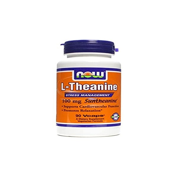 Now 100 mg L-Théanine 90 Gélules