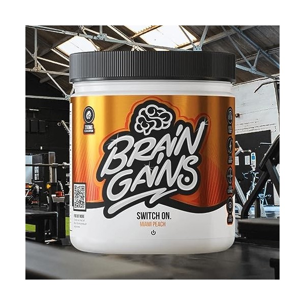 Brain Gains Switch On Original 225g Miami Pêche