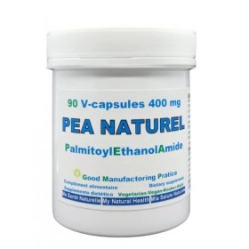 PEA Naturel Palmitoyléthanolamide micronisé de qualité supérieure - 90 gélules végétales dosage pour 1 mois fabriqué dans l