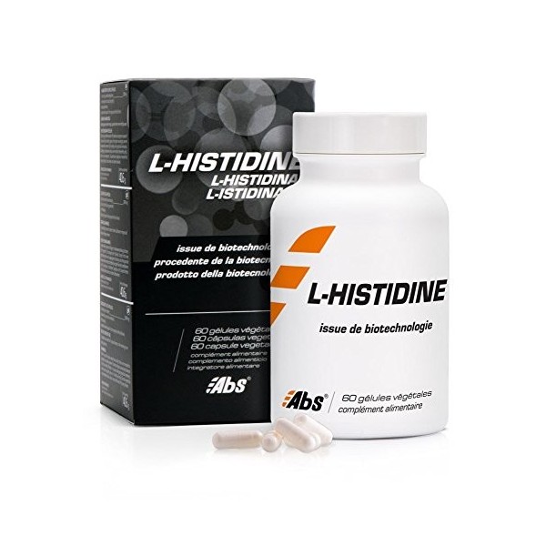 L-HISTIDINE * 500 mg / 60 gélules végétale * Issue de biotechnologie