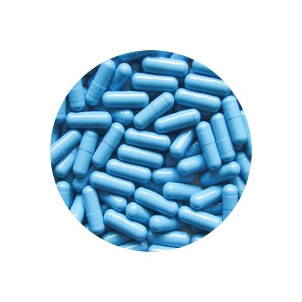 DR T&T 1000 Capsules de gélatine Bleu clair Taille 0