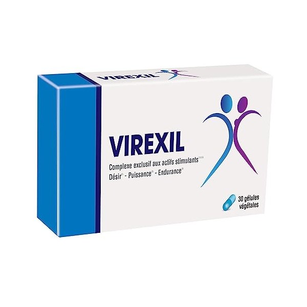 NUTRIEXPERT – Virexil – Aide à maintenir l’endurance – Stimule la libido et le désir – Contribue à une spermatogénèse normale