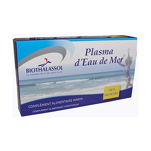 Biothalassol - Plasma deau de mer quinton isotonique - 30x10 ml