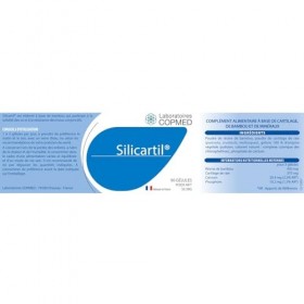 LABORATOIRES COPMED - Silicartil® - Complément alimentaire - Solidité des os - Résistance des tissus conjonctifs - Marque Fra