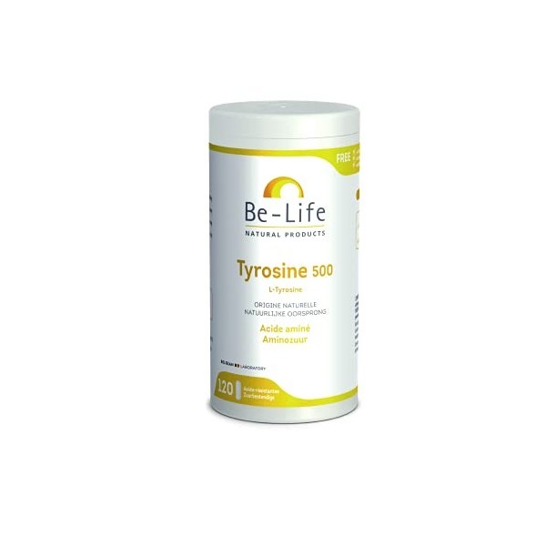 BeLife Tyrosine 500-120 Gélules