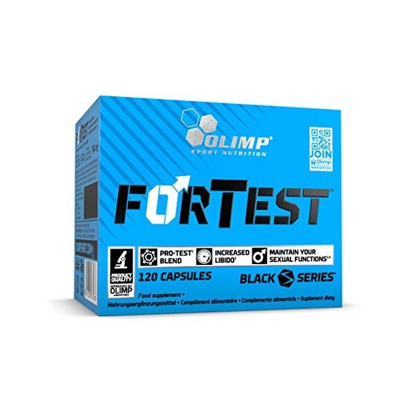 OLIMP SPORT NUTRITION Fortest Capsules 120 Unités