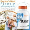 Doctors Best, Fisetin avec Novusetin, 100mg, 30 Capsules végétaliennes, Testé en Laboratoire, Sans Gluten, Sans Soja, Végéta