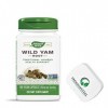 PremiumVital, Natures Way, Wild Yam Racine dIgname , 425mg, 180 Capsules végétaliennes, avec Pilulier Pratique, Testé en L