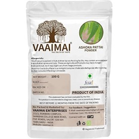 CROW VAAIMAI Poudre Ashoka Pattai / Saraca Asoca, 100 g
