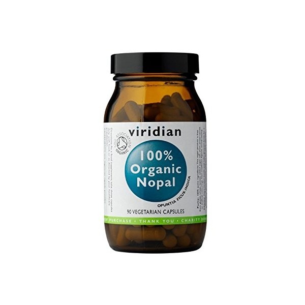 Viridian Organic Nopal, 90 Veg bouchons