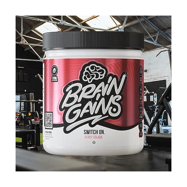 Brain Gains Switch On Original 225g Baies Colada