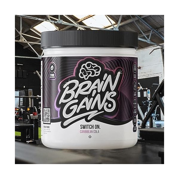 Brain Gains Switch On Original 225g Carribean Cola