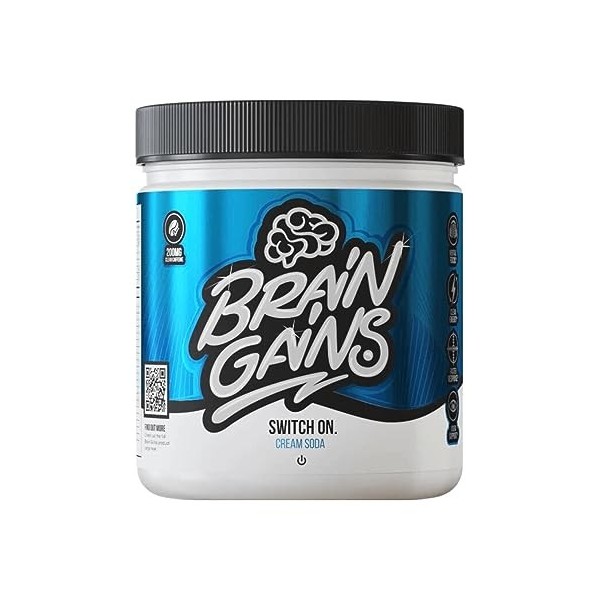 Brain Gains Switch On Original 225g Cream Soda