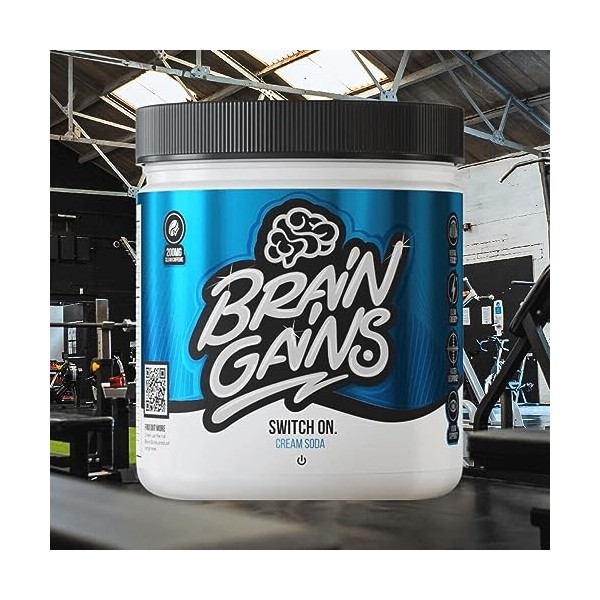 Brain Gains Switch On Original 225g Cream Soda