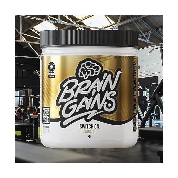 Brain Gains Switch On Original 225g Gold Rush