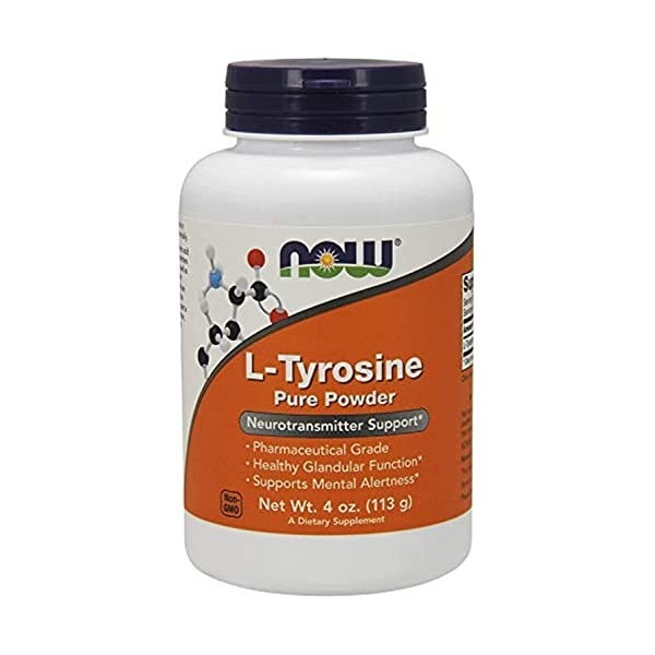 NOW Foods - Tyrosine Powder - 4 oz.