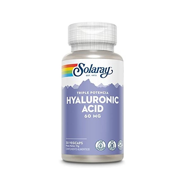 Lacide hyaluronique 60MG CAP 30 CAP