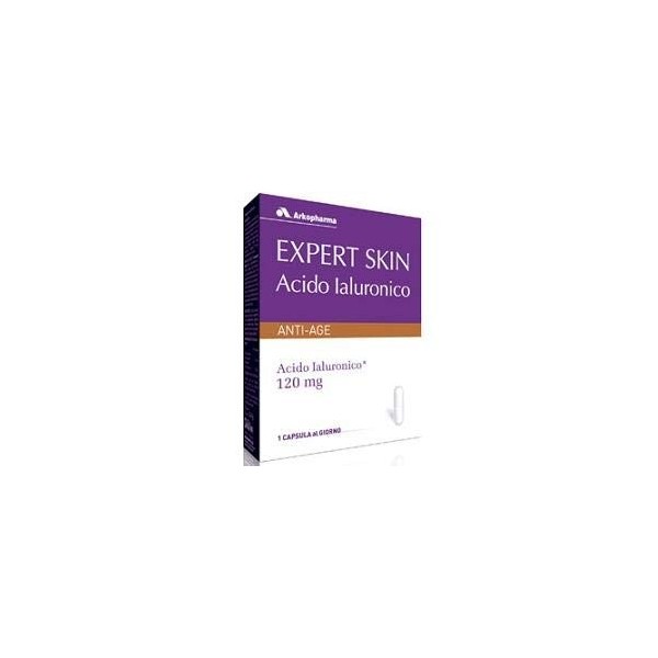 ARKOPHARMA EXPERT SKIN INTEGRATORE DI ACIDO IALURONICO 30CAPSULE