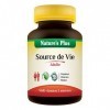 Nature s plus - Source de vie adulte - 90 comprimés - Multi-vitamines et minéraux pour vous revitali