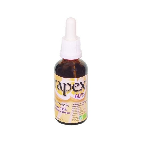 Grapex 60% Bio Flacon Verre 100ml Biograpex