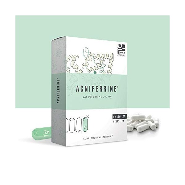 Acniferrine | Complément Alimentaire Protection De La Peau | 60 Gélules | Bivea Médical