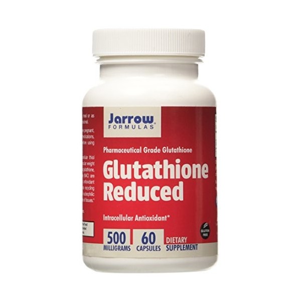 Glutathion réduit, 500 mg, 60 Capsules - Formules Jarrow