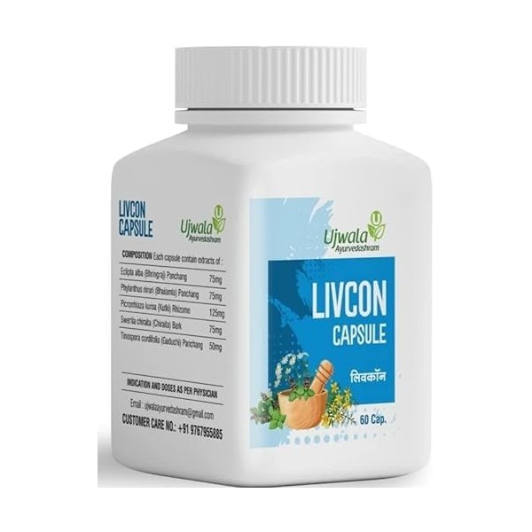 PUB Livcon Capsule Lot de 60 capsules