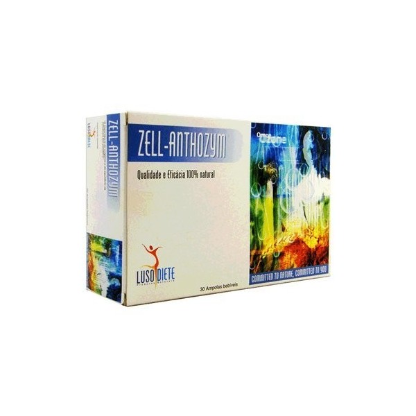 Lusodiete Zell-Anthozym 30 Amp Lot de 30 ampoules x 10 ml 300 ml