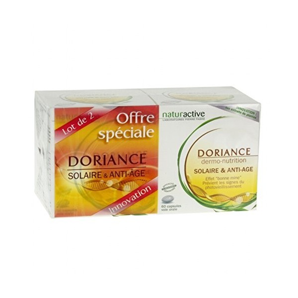 Naturactive - Doriance Solaire Et Anti-Âge Lot De 2 X 30 Capsules