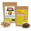 Verem Dhana Akarshana Herbal Dhoop Poudre – 100 g + Jaune Paal pur et naturel | Jaune Katti Sambrani - 100 g