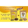 Verem Dhana Akarshana Herbal Dhoop Poudre – 100 g + Jaune Paal pur et naturel | Jaune Katti Sambrani - 100 g