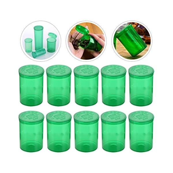 Lot de 90 flacons rechargeables de couleur verte avec bouchon déchantillon vide scellé ml flacon distributeur pour boîtes : 