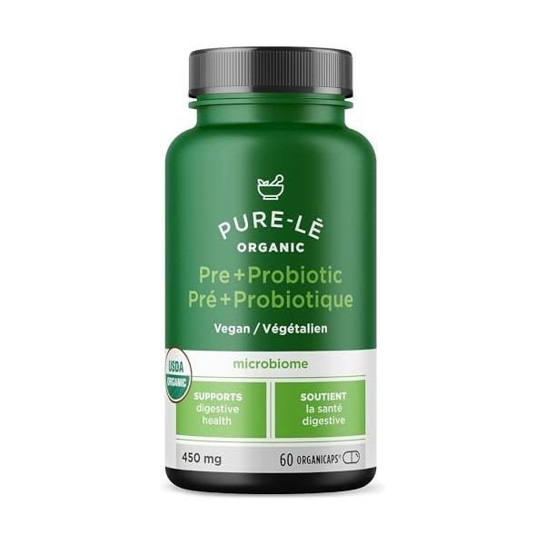 Pure-le Organic Prebiotic + Probiotic 60ct