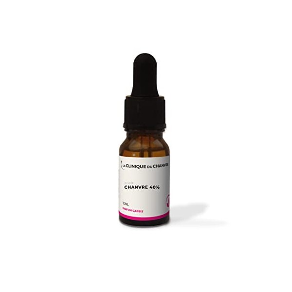 Huile 40% | Goût Cassis | Qualité premium | Fabriqué en France - 10 ml