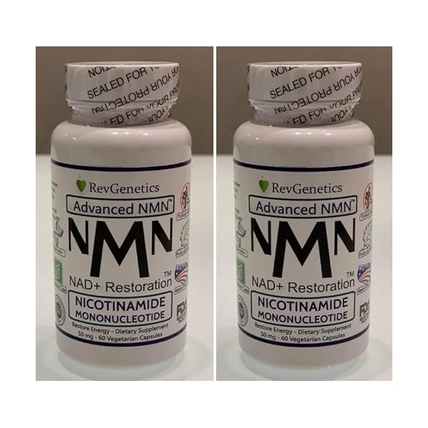 RevGenetics-ADVANCEDNMN 50mg capsule-2 bottles