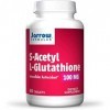 Jarrow Formulas, S-Acetyl-L-Glutathione, 100mg, 60 Comprimés végétaliens, Testé en Laboratoire, Sans Gluten, Sans Soja, Végét