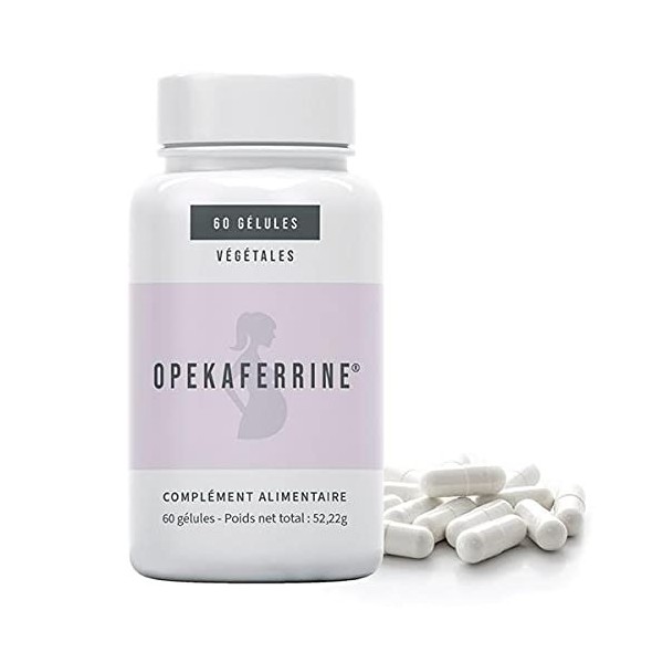 Complément Alimentaire Opekaferrine | Fertilité 1100mg Inositol | 60 Gélules | Bivea Médical