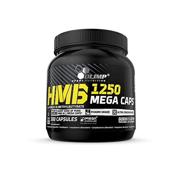 OLIMP SPORT NUTRITION HMB Mega Caps 1250 mg 300 Capsules