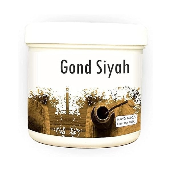 CROV Gond Siyah Kala Gond – Produit pur et naturel à base de plantes