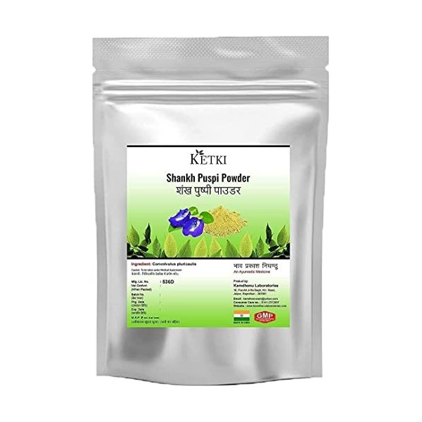 CROV Ketki Shankh Puspi Poudre 250 g Convolvulus pluricaulis 