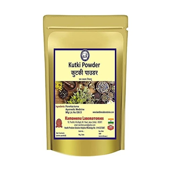 CROW Kamdhenu Laboratories Poudre de kutki 100 g