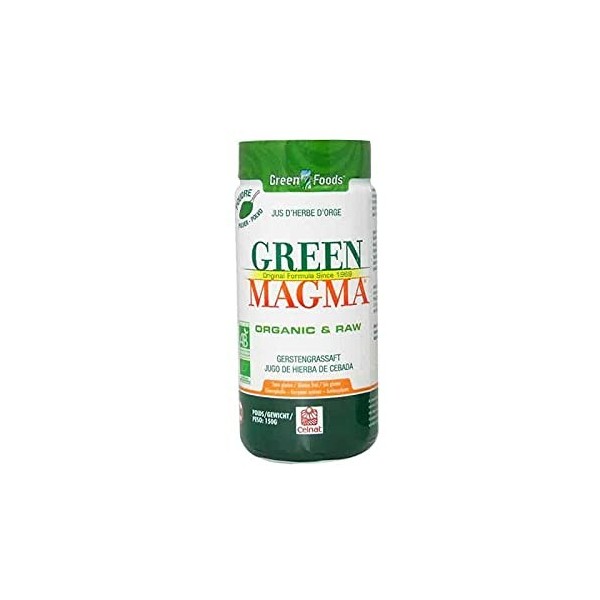 Green magma - Green magma en poudre - 150g poudre - Contribue à détoxiner, Bio, combattre lacidité, amé