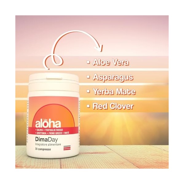 Aloha DimaDay - Complément Alimentaire Naturel Minceur et Bien-être Pack Régime Santé x2 Aloe Vera