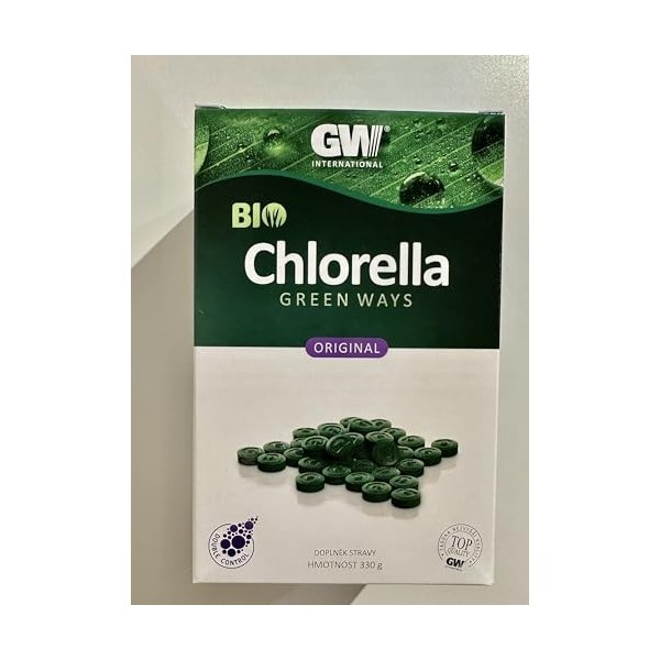 Green Ways: Chlorella Comprimés 100% Bio & Naturel