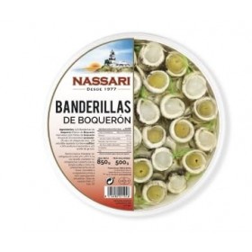 Banderilla Nassari Boqueron 500g 28u